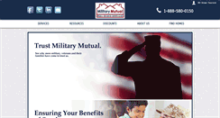 Desktop Screenshot of militarymutual.org